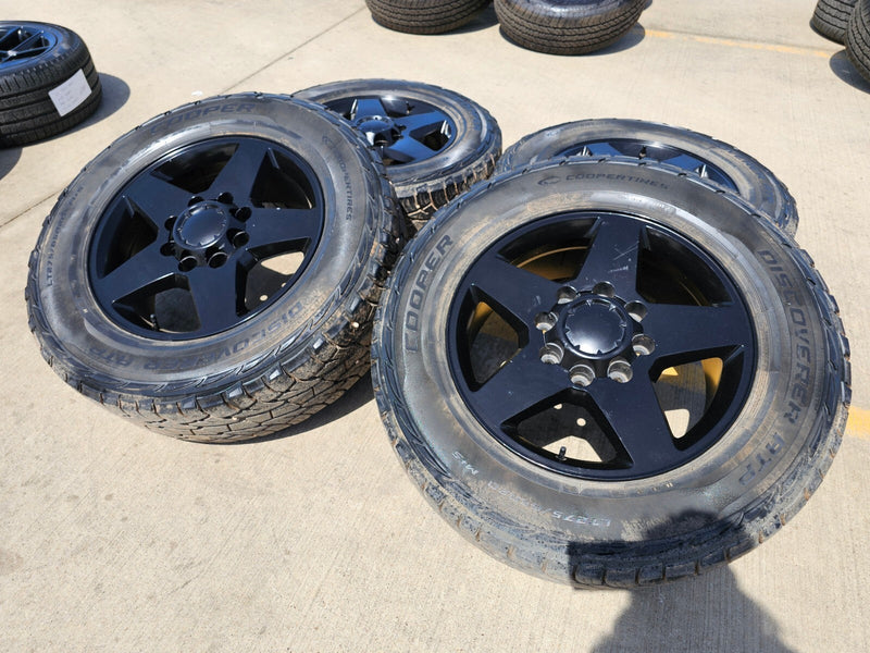 20" Chevy Silverado GMC Sierra 2500 3500 OEM replica 5503 rims wheels 8x180 Texas Truck Tire