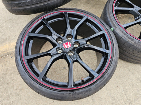 20" Honda Civic Type R OEM wheels rims 63692 tires CONTINENTAL Texas Truck Tire