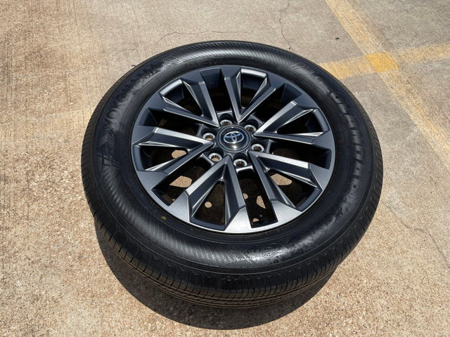 20" Toyota Land Cruiser OEM wheel rim 94057 Tundra Sequoia 2024 2025 2026 NEW Texas Truck Tire