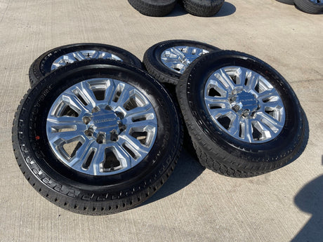 20" GMC Sierra Denali 2500 3500 OEM 5957 wheels rims tires DISCOUNTED Texas Truck Tire
