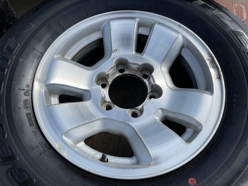 16" Toyota Tacoma wheels rims tires 69356 OEM 4Runner FJ Cruiser BRIDGESTONE Texas Truck Tire