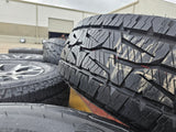 18" Jeep Wrangler Gladiator OEM 9330 wheels rims Grand Cherokee 2024 2025 NEW Texas Truck Tire