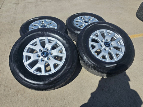 17" Toyota Tacoma 4Runner TRD OEM 94254 10637 wheels rims 2025 2026 NEW Texas Truck Tire