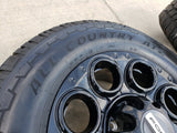 20" Ford F-250 F-350 OEM black TREMOR wheels rims 10299 10484 A/T2 tires NEW Texas Truck Tire
