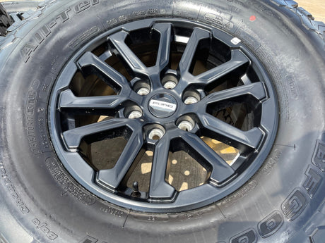 17" Ford F-150 Raptor OEM 10611 rims wheels Bronco 2024 2025 2026 NEW BFG Texas Truck Tire