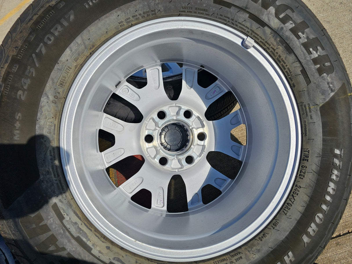 17" Toyota Tacoma 4Runner TRD OEM 94254 10637 wheels rims 2025 2026 GOODYEAR Texas Truck Tire