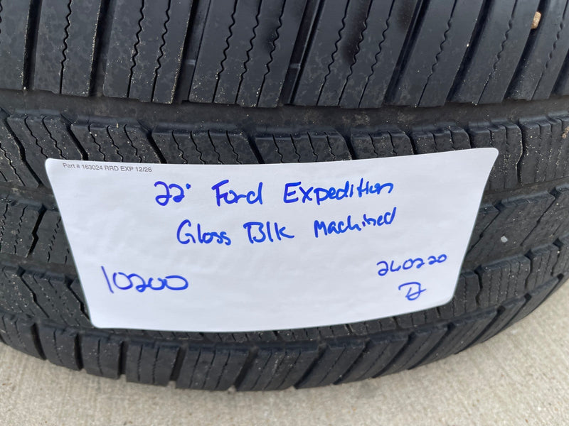 22" Ford F-150 Expedition PERFORMANCE OEM 10200 rims wheels MICHELIN Texas Truck Tire