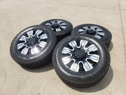 20" GMC Sierra 2500 3500 OEM wheels rims 5958 14138 Chevy Silverado tires Texas Truck Tire