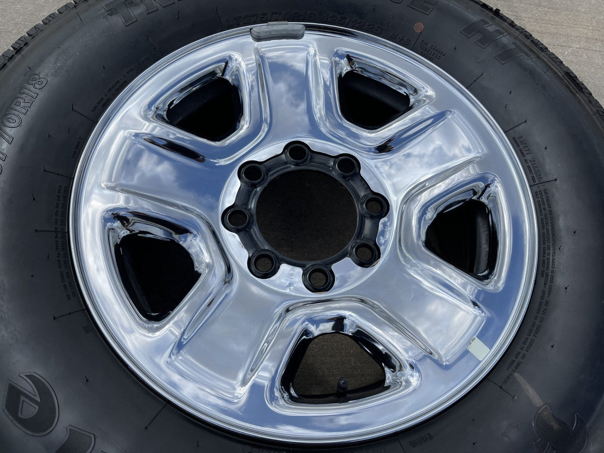 18" Dodge Ram 2500 3500 STEEL OEM 2473 wheel rim spare 2024 2025 2026 Firestone Texas Truck Tire