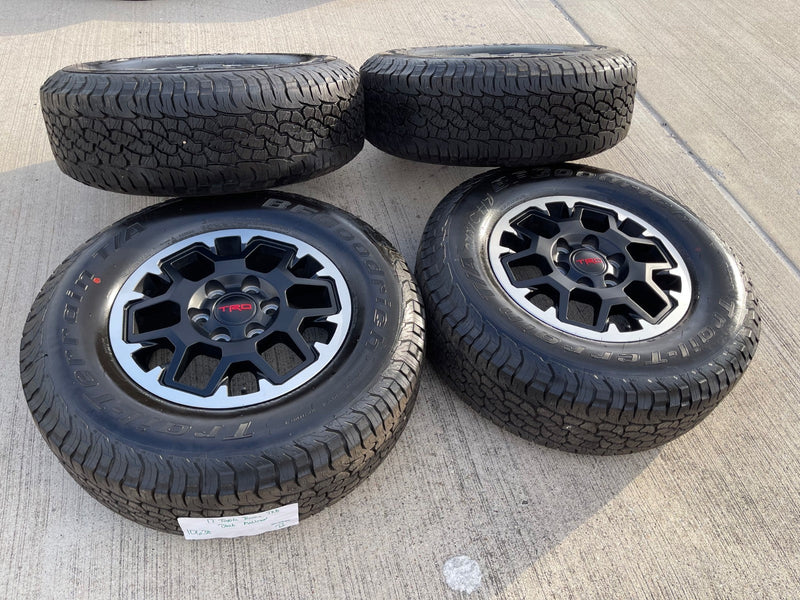 17" Toyota Tacoma 4Runner TRD OEM 10638 wheels rims 2024 2025 2026 BFG NEW Texas Truck Tire