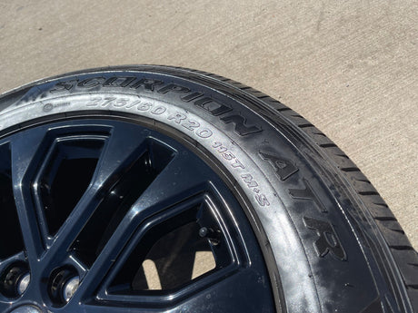 20" Ford F-150 LARIAT Limited OEM 10619 rims wheels Expedition 2025 2026 PIRELLI Texas Truck Tire