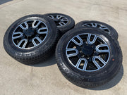 20" GMC Sierra AT4 2500 3500 OEM wheels rims 5950 Silverado 2021 2023 2024 2025 Texas Truck Tire