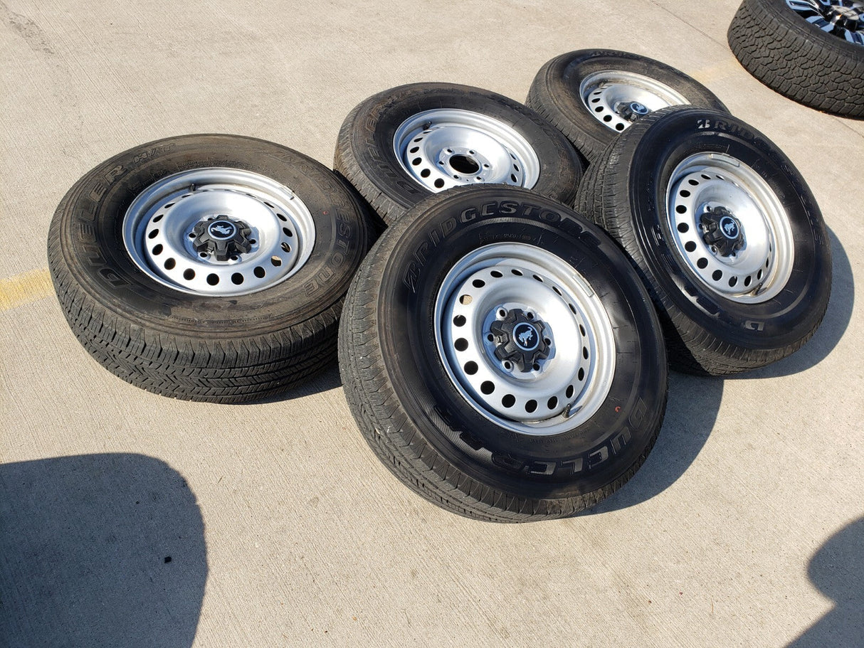 16" Ford Bronco steel wheels rims tires 10226 Ranger 2022 2023 2024 2025 Texas Truck Tire