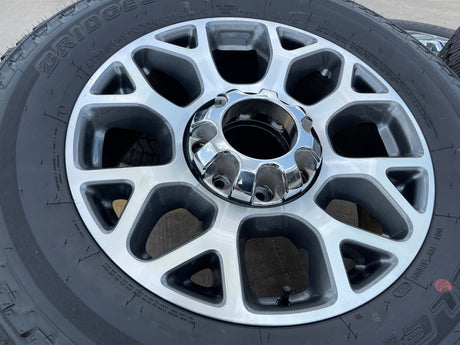20" Ford F-250 F-350 OEM Lariat wheels rims 10292 tires BRIDGESTONE A/T Texas Truck Tire