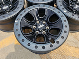(4) 17" Ford F-150 Raptor OEM BEADLOCK rims wheels 10459 95210 NEW Texas Truck Tire