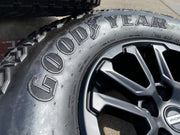 (5) 17" Ford F-150 Raptor OEM 10611 rims wheels Bronco tires GOODYEAR 35" Texas Truck Tire