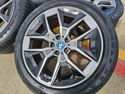 19" BMW OEM 5 Series wheels rims 86710 5x112 G60 i5 2024 2025 2026 NEW GOODYEAR Texas Truck Tire