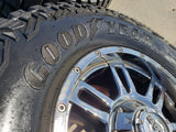 18x9 GEAR 737 wheels rims tires Ford F-150 Chevy RAM 1500 Tacoma 6x139 6x135 Texas Truck Tire