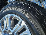 20" GMC Sierra Denali 2500 3500 OEM 5957 wheels rims tires 2023 2024 2025 2026 Texas Truck Tire