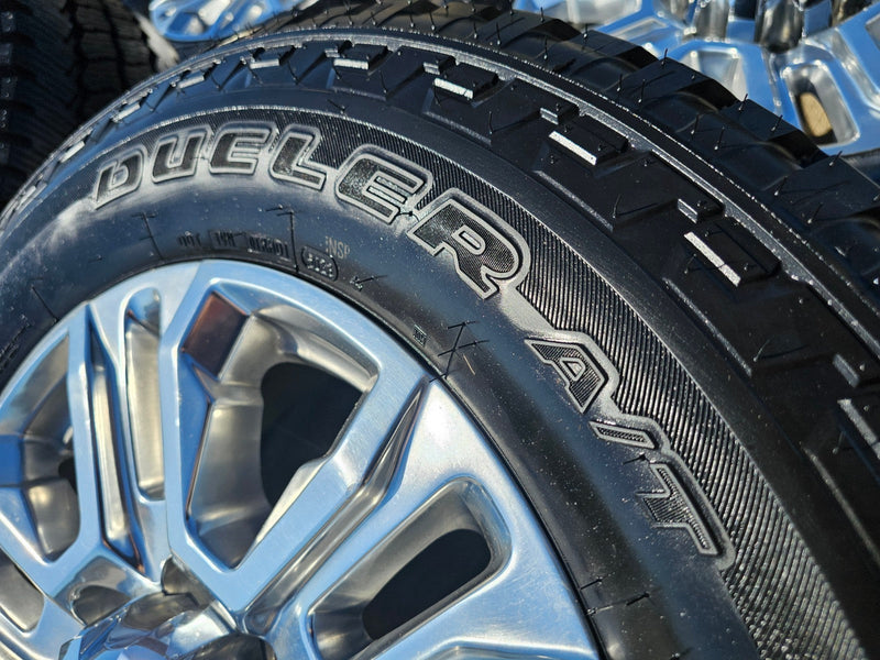 20" GMC Sierra Denali 2500 3500 OEM 5957 wheels rims tires 2023 2024 2025 2026 Texas Truck Tire