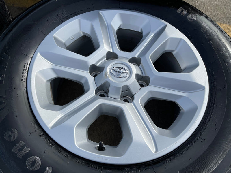 17" 4Runner Toyota Tacoma OEM wheels rims 75153 FJ FIRESTONE Texas Truck Tire