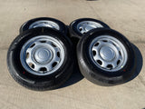 17" Ford F-150 OEM rims wheels 3857 tires steel 2022 2023 2024 2025 2026 NEW Texas Truck Tire