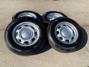 17" Ford F-150 OEM rims wheels 3857 tires steel 2022 2023 2024 2025 2026 NEW Texas Truck Tire