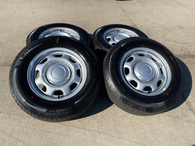17" Ford F-150 OEM rims wheels 3857 tires steel 2022 2023 2024 2025 2026 NEW Texas Truck Tire