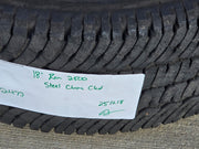 18" Dodge Ram 2500 3500 STEEL chrome OEM 2473 wheels rims MICHELIN LTX A/T2 Texas Truck Tire