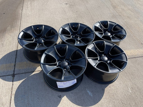 (4) 17" Jeep Wrangler Rubicon OEM 96226 wheels rims Gladiator NEW Texas Truck Tire