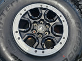 17" Ford Bronco SASQUATCH wheels rims BEADLOCK 10388 Ranger BFG KO2 A/T 37" NEW Texas Truck Tire