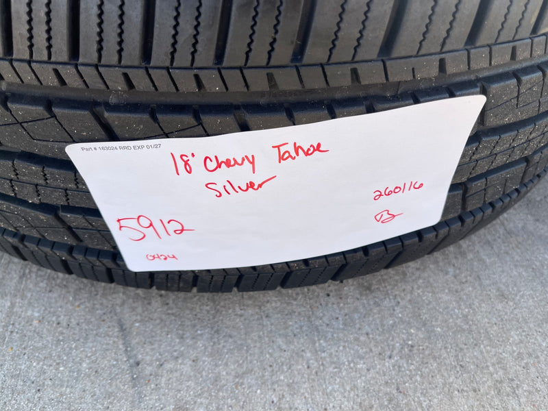 18" Chevy Silverado Suburban Tahoe OEM 5912 wheels rims GMC Yukon Sierra GENERAL Texas Truck Tire
