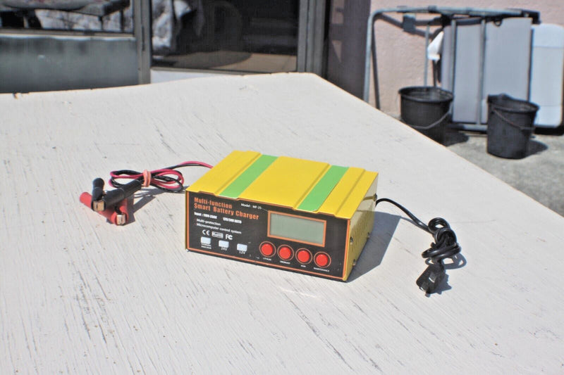 Smart Multi-Function Battery Charger 12V/24V MF-2S Quick Charge Tested