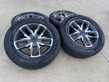20" Jeep Wrangler Rubicon 4XE OEM 9333 wheels rims Gladiator 2024 2025 Texas Truck Tire
