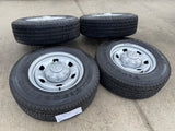 17" Ram 2500 3500 Laramie Power Wagon OEM 2497 wheels rims 2024 2025 2026 NEW Texas Truck Tire