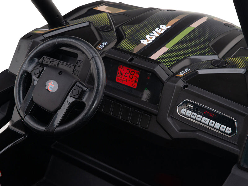 Super TREKCAR 24V Power Ride-on Buggy for Kids with EVA Rubber Wheels