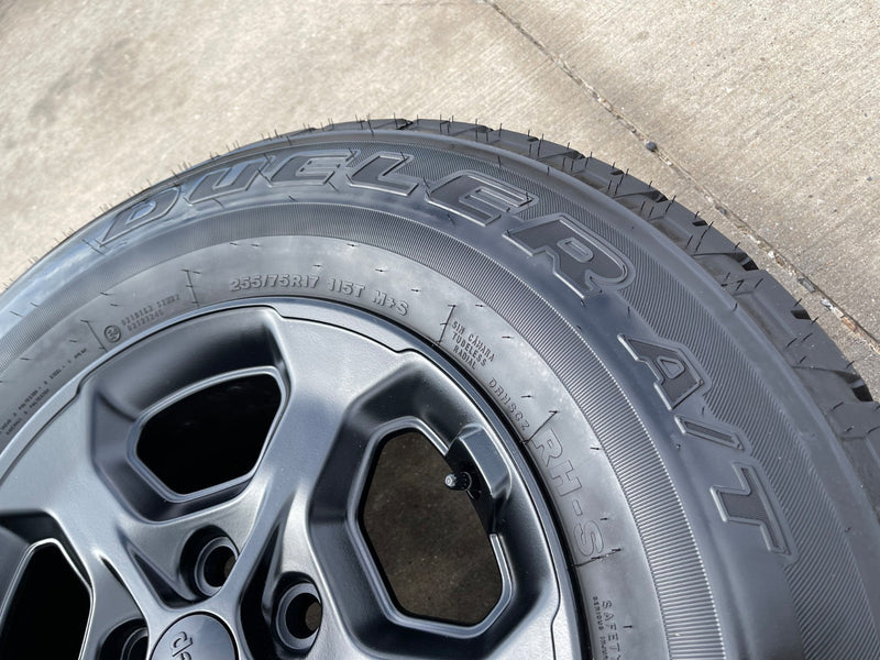 17" Jeep Wrangler Gladiator RUBICON OEM 9236 wheels rims DISCOUNTED Texas Truck Tire
