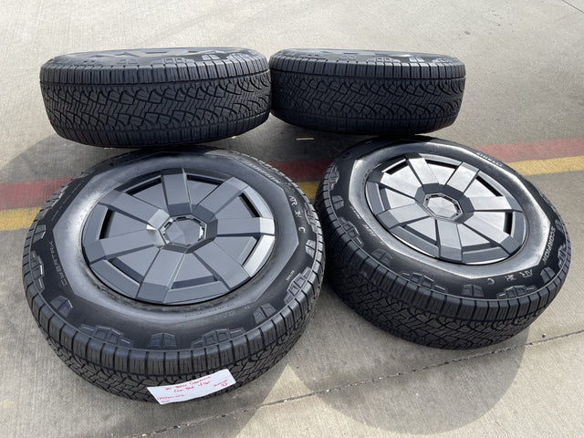 (1) 20" Tesla Cyber Truck OEM 94166 wheel rim spare 2024 2025 2026 Cybertruck Texas Truck Tire