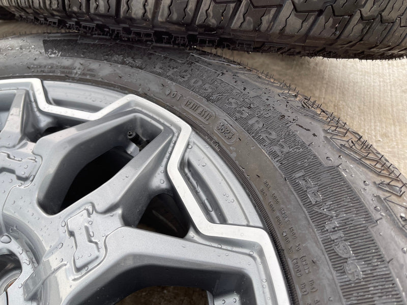 22" Hummer EV HEV 2500 OEM 8x165 14094 wheels rims 2022 2023 2024 2025 2026 Texas Truck Tire