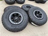 17" Ford F-150 Raptor OEM BEADLOCK rims wheels 10459 95210 BFG KO2 37" tires NEW Texas Truck Tire