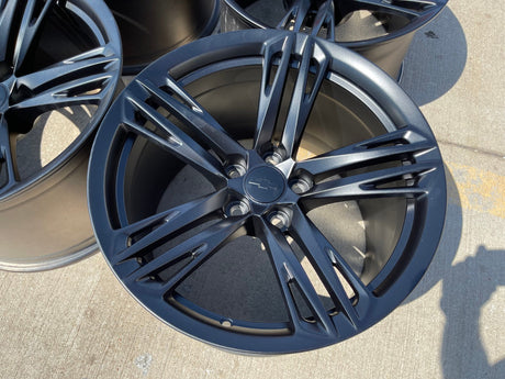 19" 19x11 19x12 Chevy Camaro ZL1 OEM staggered wheels rims 5853 5854 NEW Texas Truck Tire