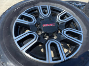 20" GMC Sierra AT4 2500 3500 OEM wheels rims 5950 Silverado BRIDGESTONE A/T Texas Truck Tire