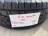 18" Kia Telluride X-PRO OEM wheels rims Sorento Sedona 2026 2027 NEW Texas Truck Tire