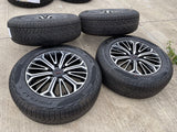 20" Nissan Titan PRO-4X Armada OEM wheels rims tires black 2024 2025 2026 NEW Texas Truck Tire
