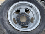 17" Dodge Ram 3500 Dually Laramie 8x200 wheels rims 2703 2704 OEM tires COOPER Texas Truck Tire