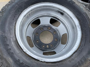 17" Dodge Ram 3500 Dually Laramie 8x200 wheels rims 2703 2704 OEM tires COOPER Texas Truck Tire