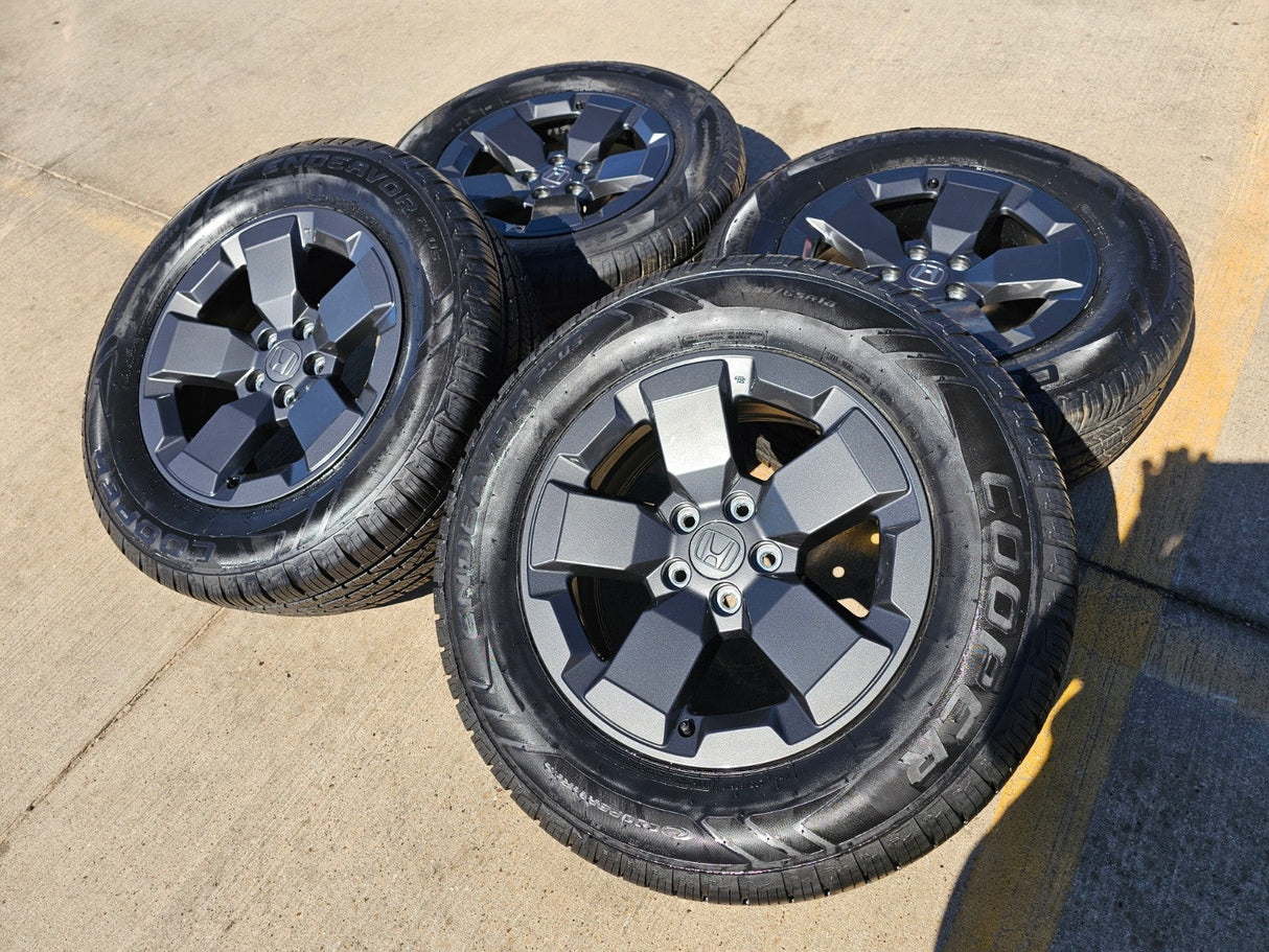 18" Honda Passport Trail Sport Ridgeline Pilot HPD OEM wheels rims MDX COOPER Texas Truck Tire