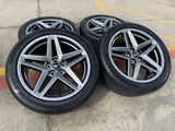 19" Ford Mustang Stealth GT OEM 10595 wheels rims CONTINENTAL 2024 2025 2026 NEW Texas Truck Tire