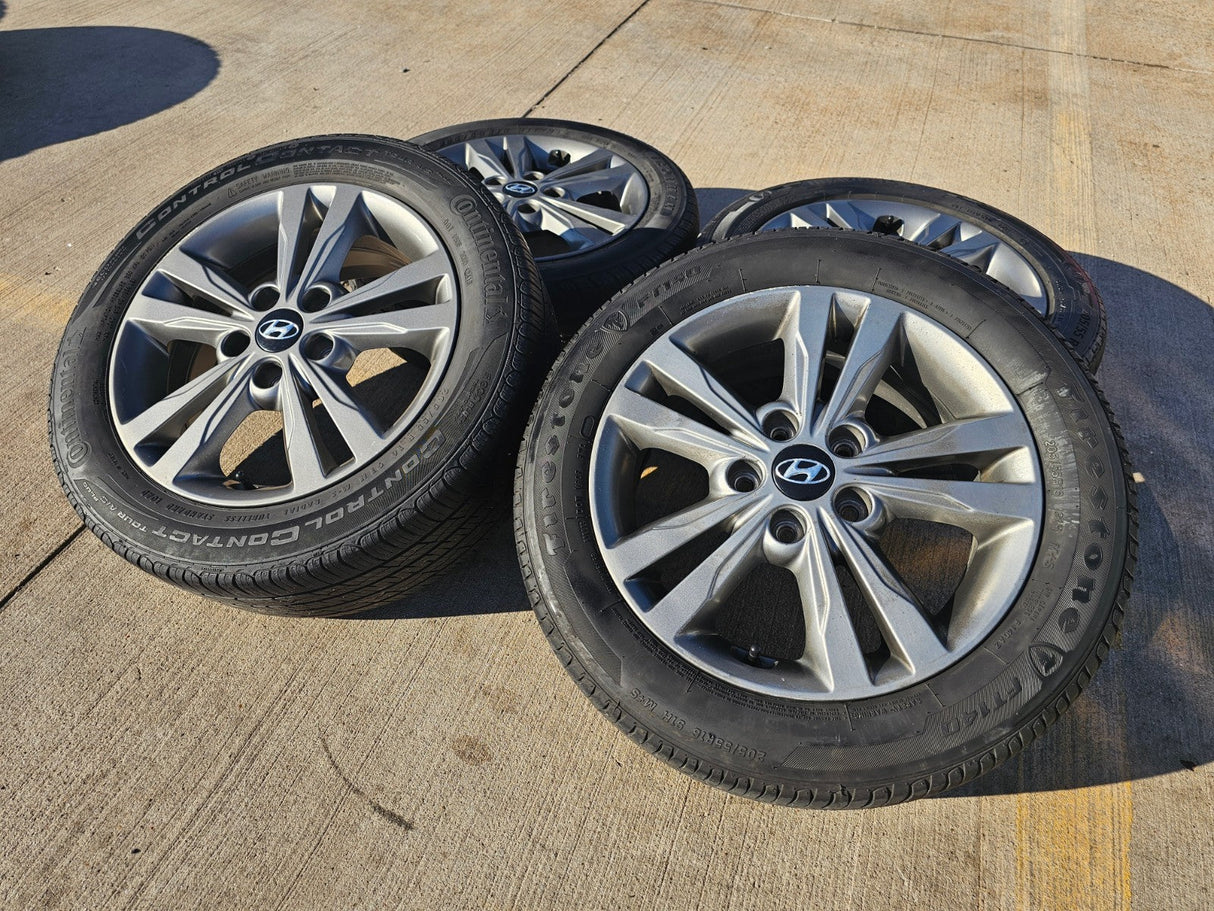 16" Hyundai Elantra Sonata OEM wheel rims 70902 Veloster tires Texas Truck Tire