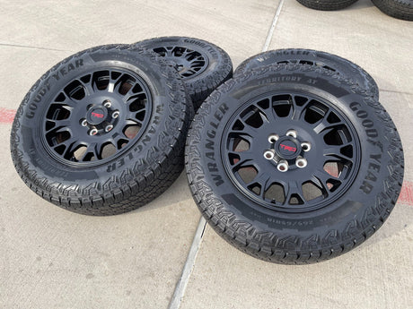 18" Toyota Tacoma 4Runner TRD Pro OEM 95973 wheels rims 2025 2026 GOODYEAR NEW Texas Truck Tire